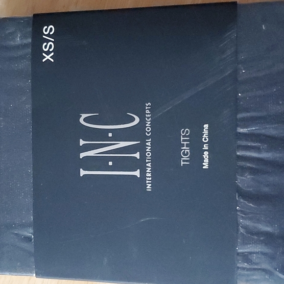 INC jacquard floral tights XS/S - Picture 2 of 5